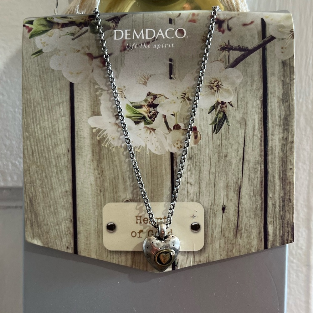 Heart of Gold necklace by Demdaco